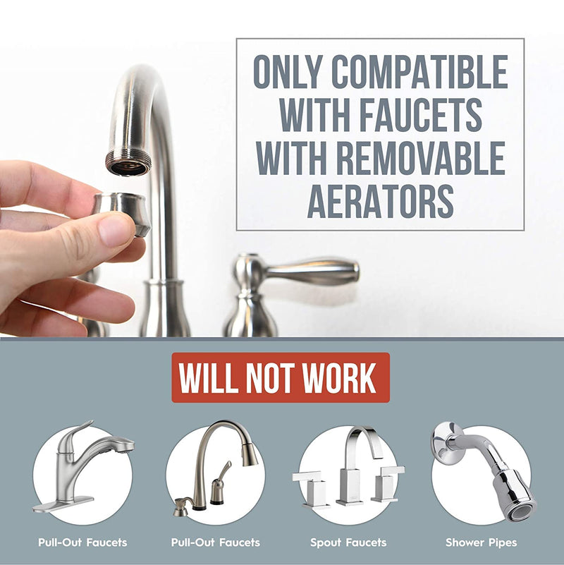 SmarterFresh Faucet Mounted Eyewash Station